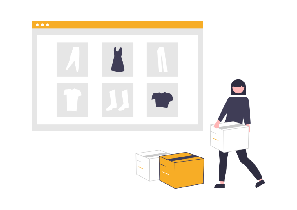 web shopping