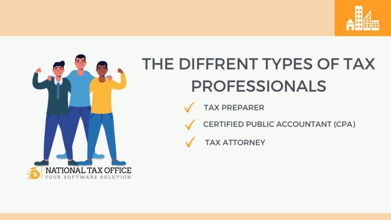 Diffrent Types of Tax Professionals